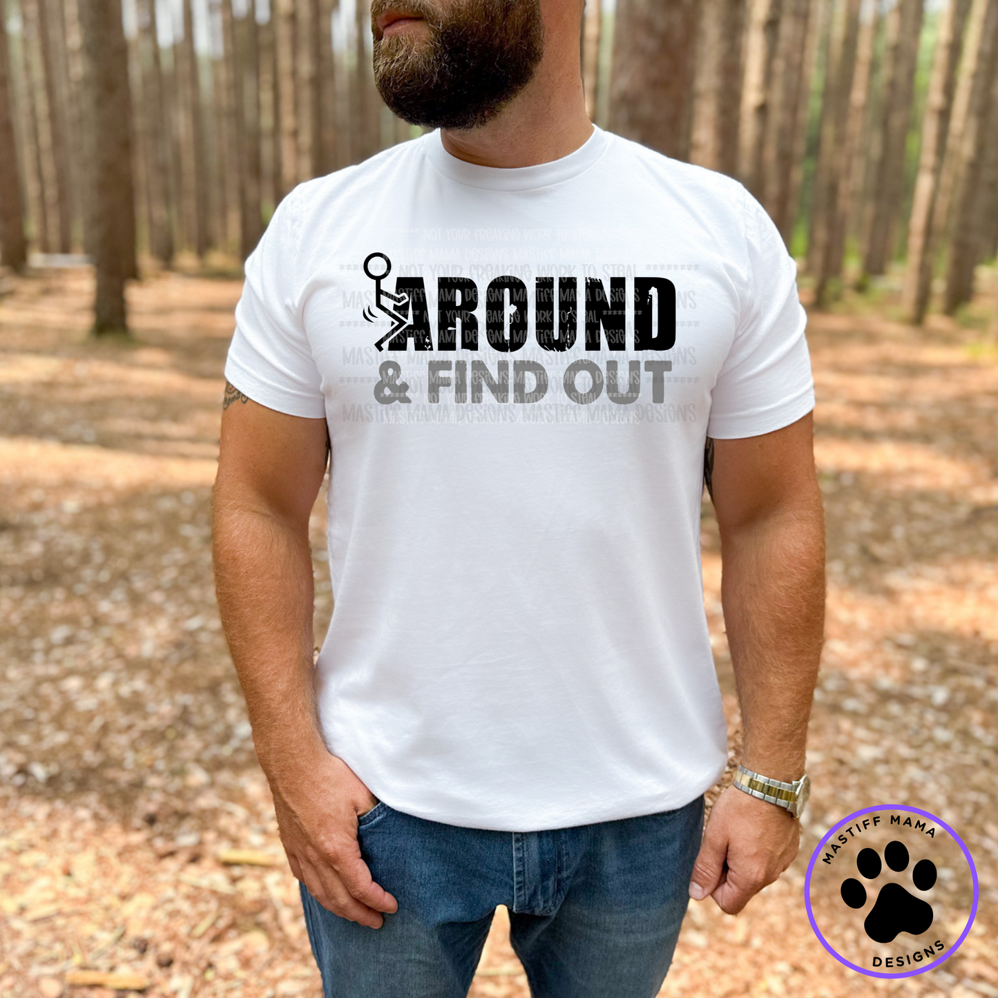 FAFO Stick Figure Fuck Around & Find Out Unisex Short Sleeve Shirt - 2 color options