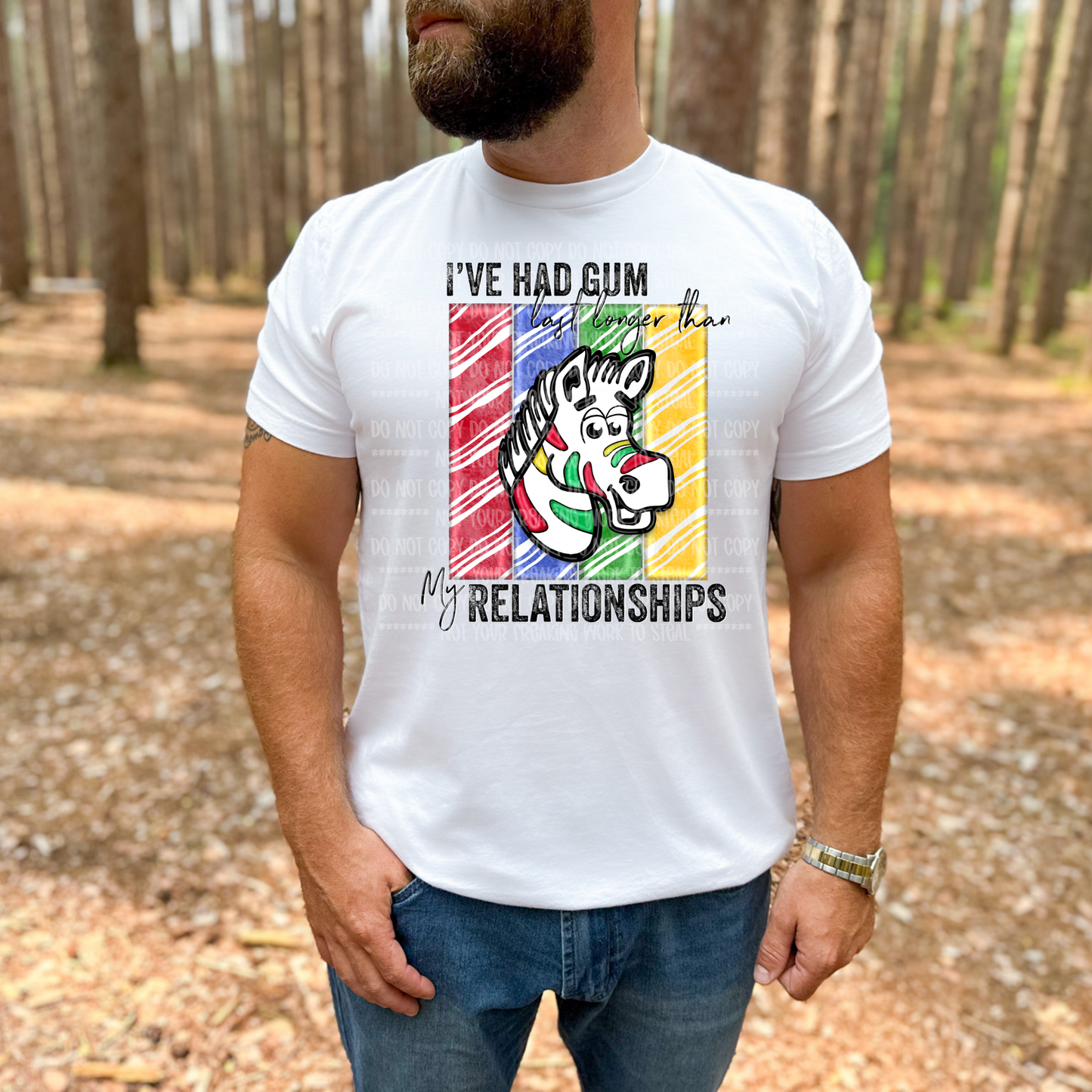 2 Design Options- Zebra Fruit Stripe Gum Relationships & People More Disappointing Unisex Short Sleeve Shirt - LIMITED Availability 2 color options