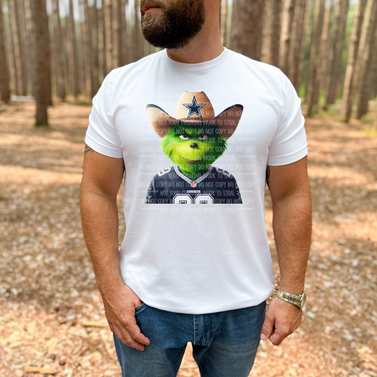 Green Guy Cowboys Football Unisex Short Sleeve Shirt - LIMITED Availability 2 color options