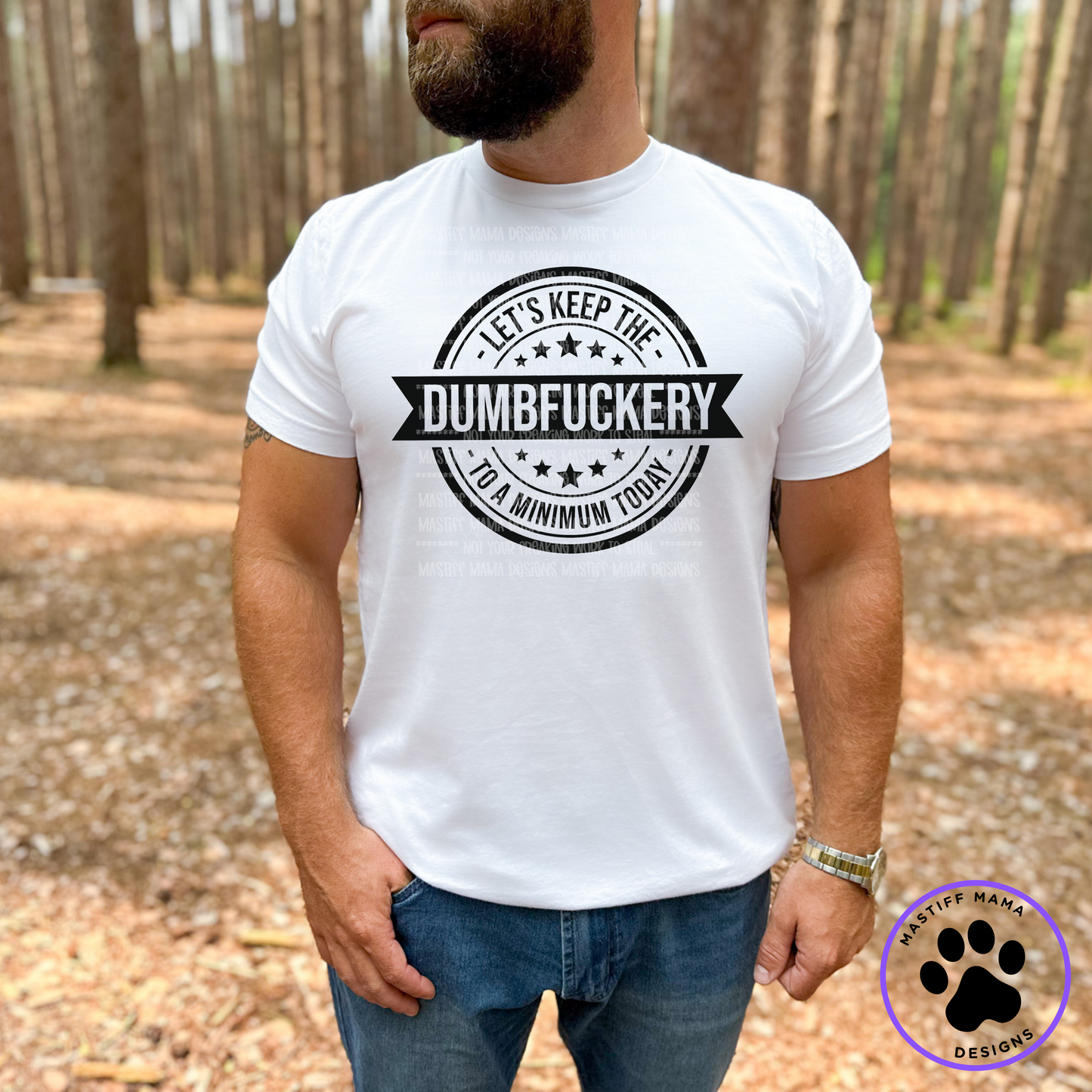 Let's Keep The Dumbfuckery To A Minimum Today Unisex Short Sleeve Shirt - 2 color options